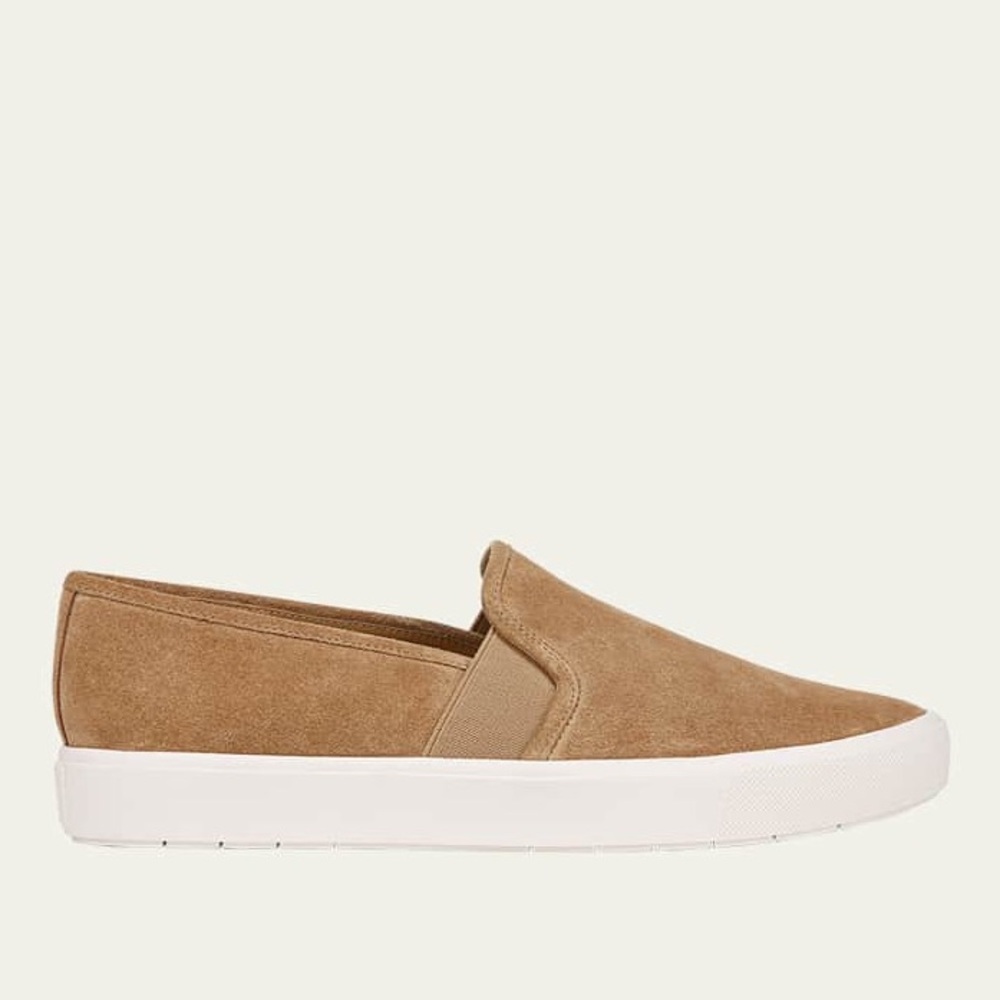 Vince Blair-5 Suede Slip-On Sneakers